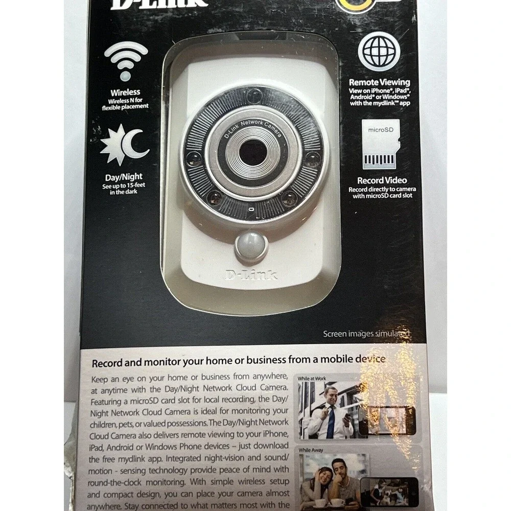 D-Link Record & Playback Wi-Fi Camera with Remote Viewing (DCS-942L)